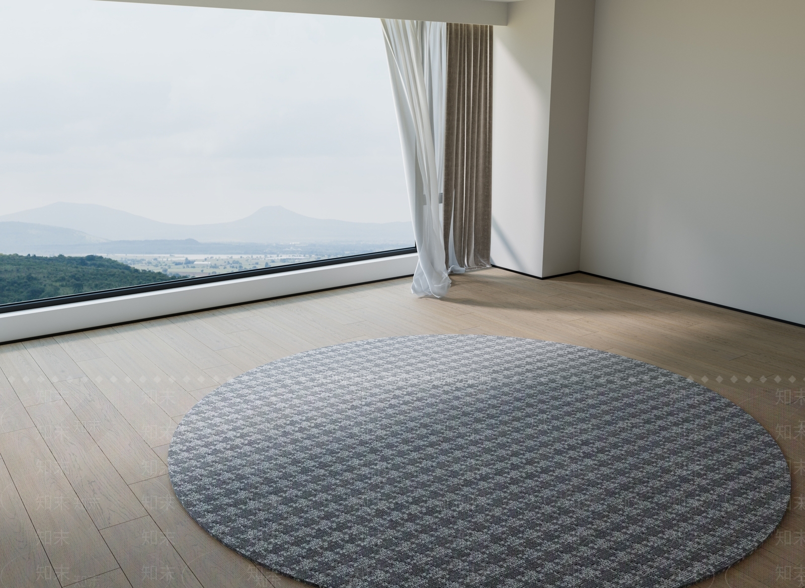 现代地毯3D模型下载【ID:1190773551】
