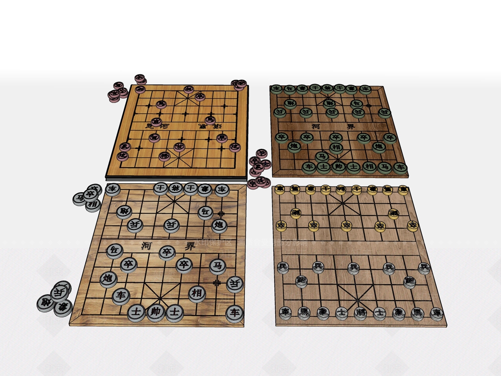 娱乐器材组合SU模型下载【ID:1190775722】