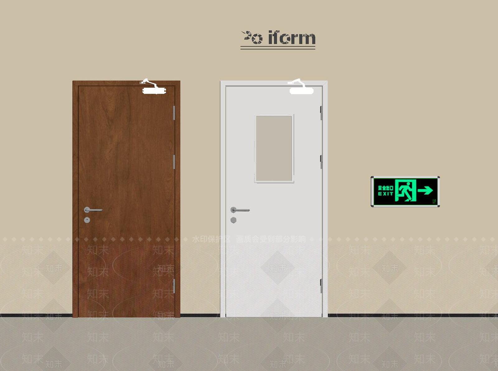 现代其他门SU模型下载【ID:1190776799】