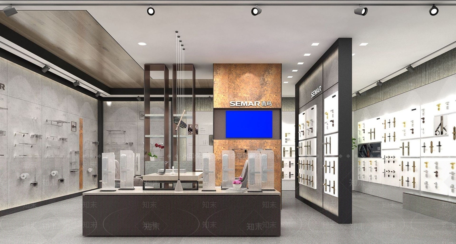 现代五金店3D模型下载【ID:1190780375】