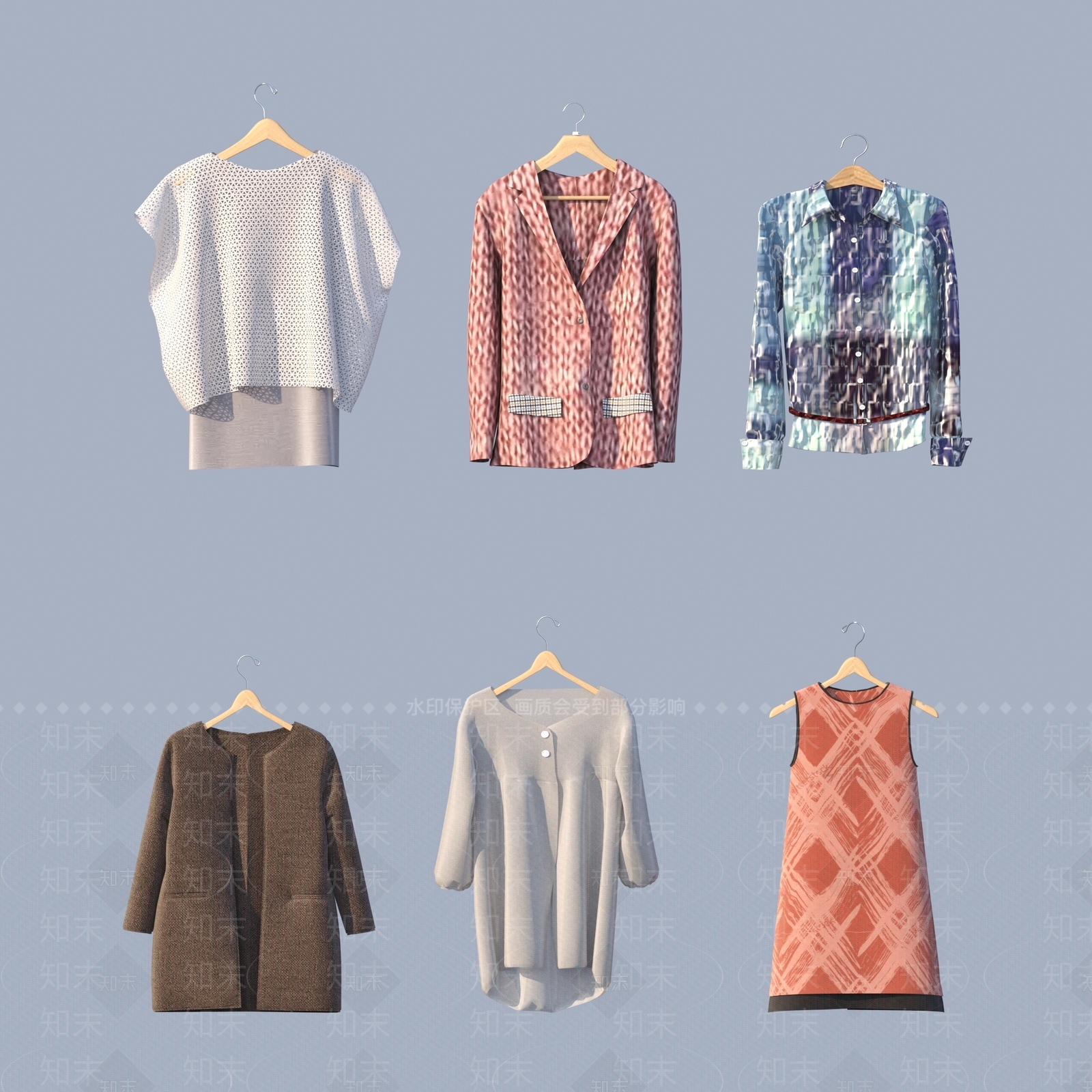 衣服3D模型下载【ID:1190783829】