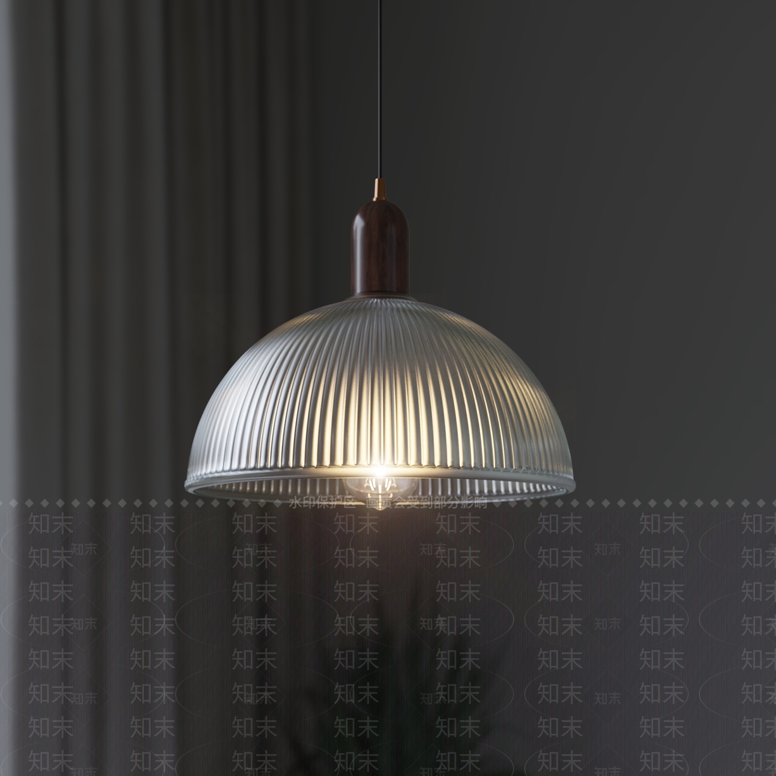 法式美式餐厅吊灯3D模型下载【ID:1190785566】