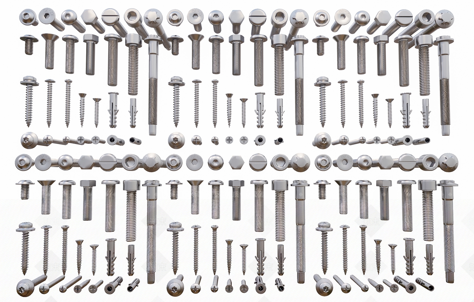 现代其他五金件3D模型下载【ID:1190786419】