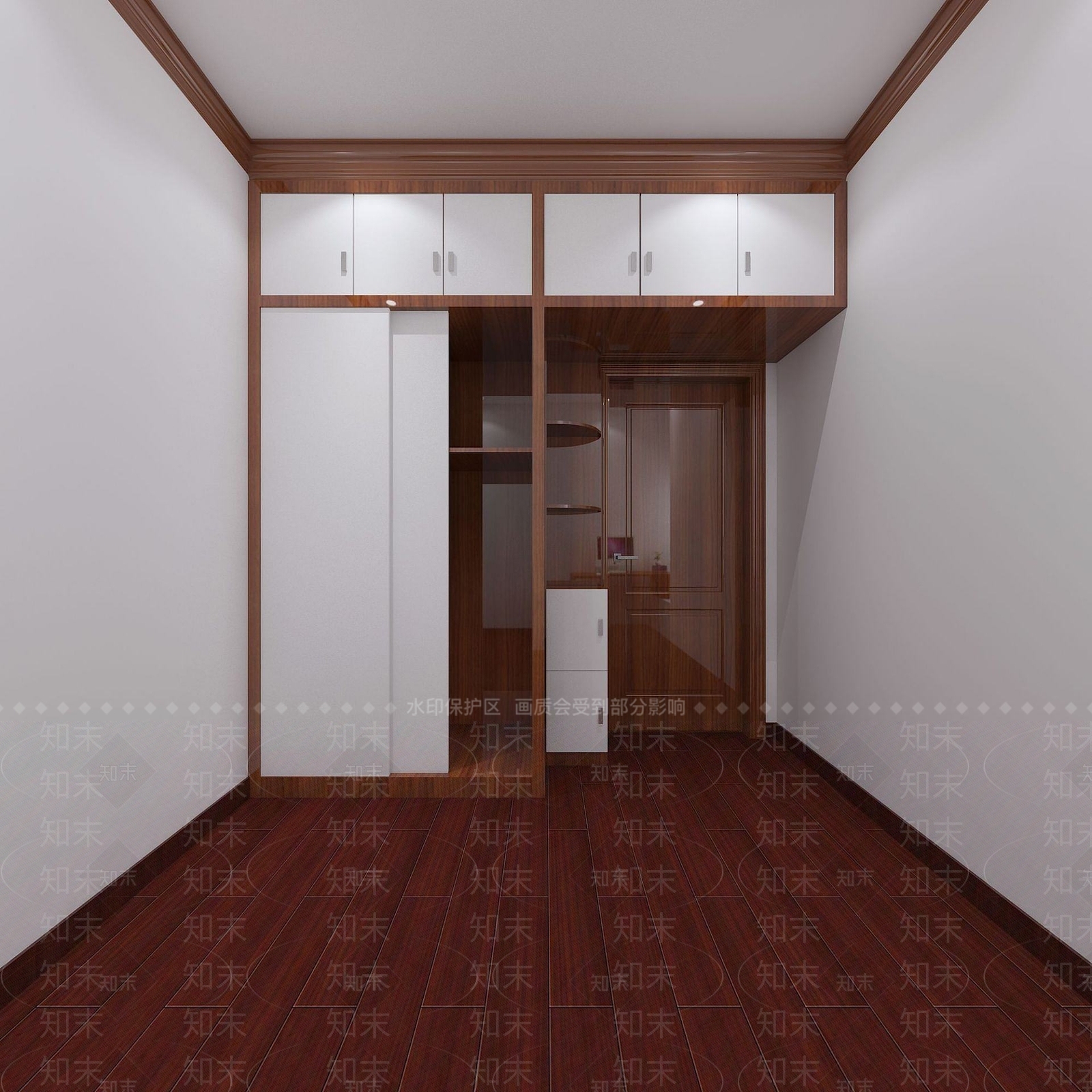 现代卧室柜子3D模型下载【ID:1190786707】
