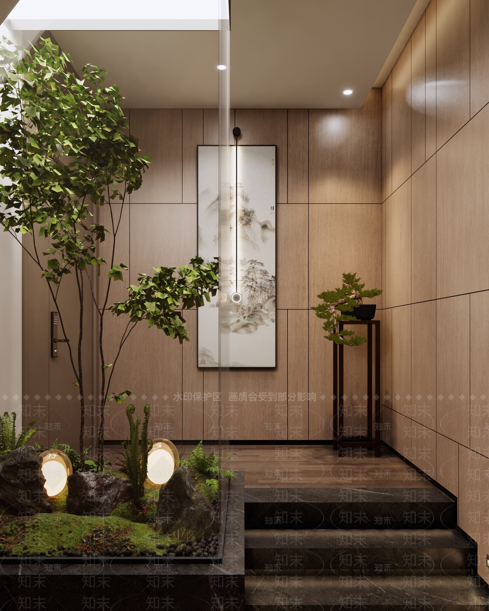 现代新中式其他店铺SU模型下载【ID:1190844755】