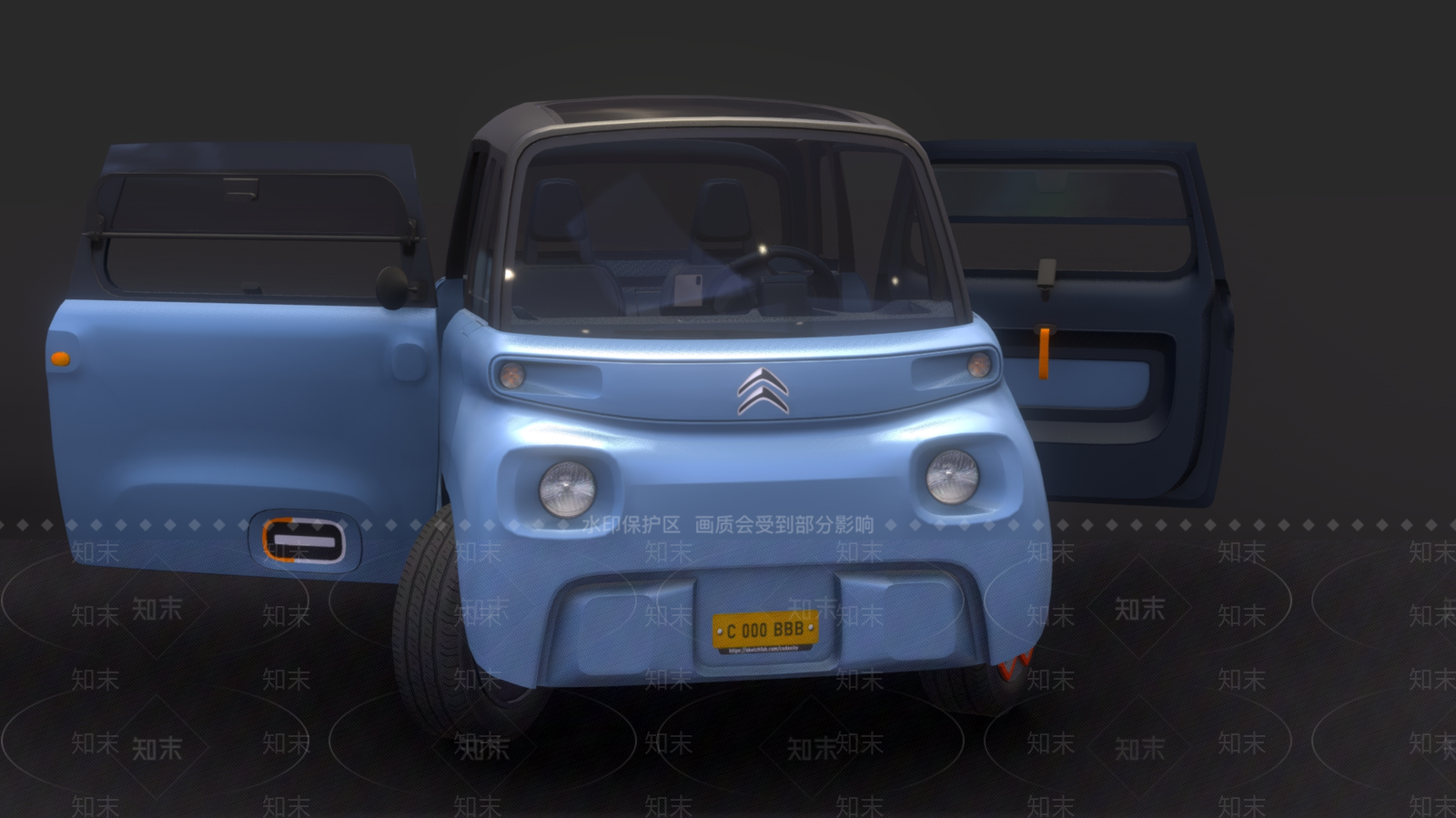 汽车3D模型下载【ID:1190797245】