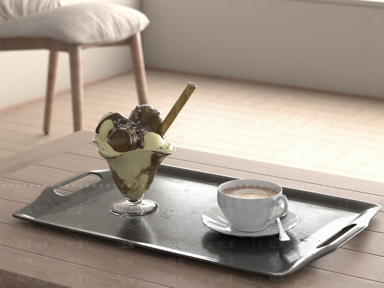 酒水食物3D模型下载【ID:1190819366】