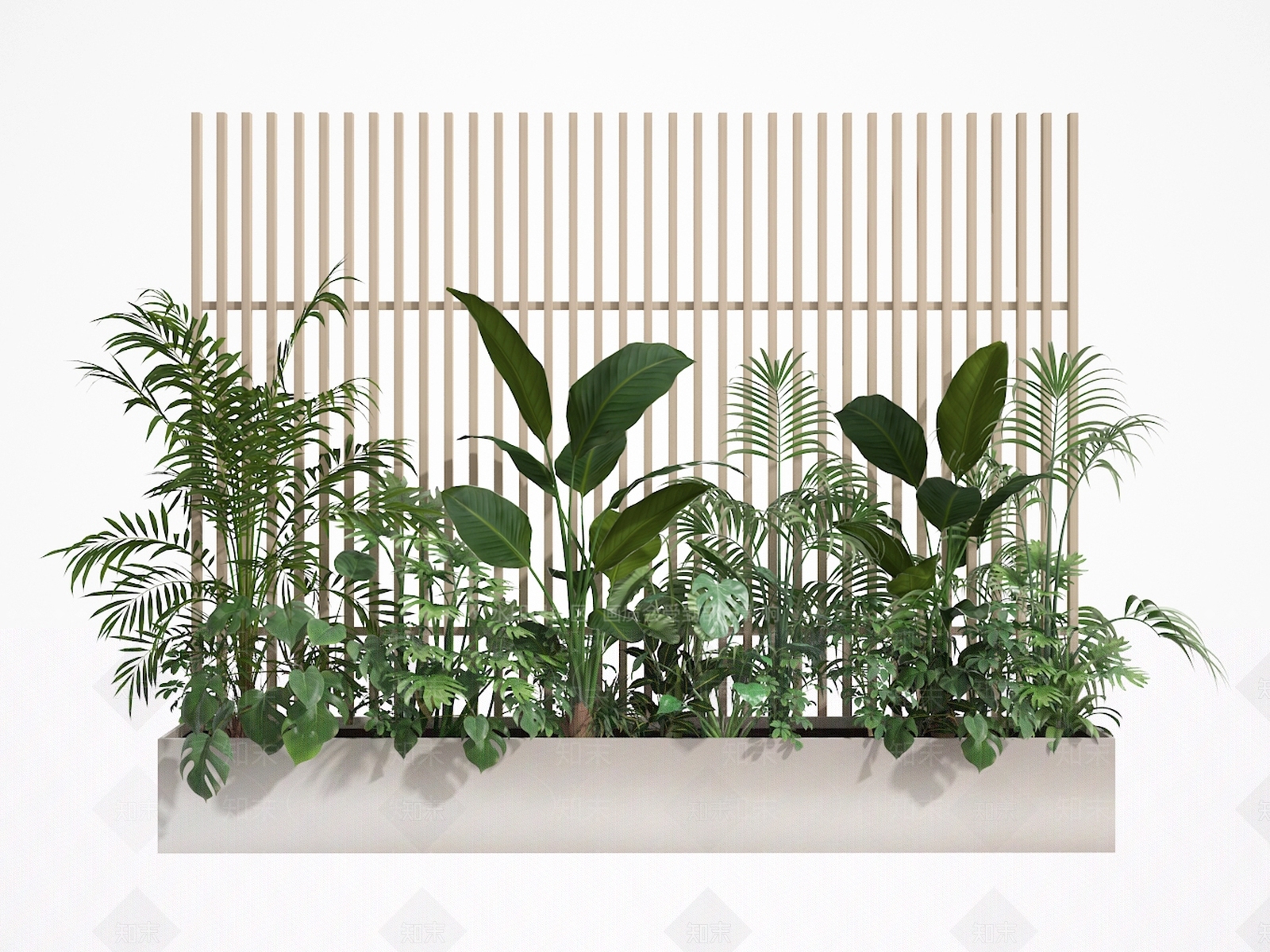 植物堆3D模型下载【ID:1190820345】