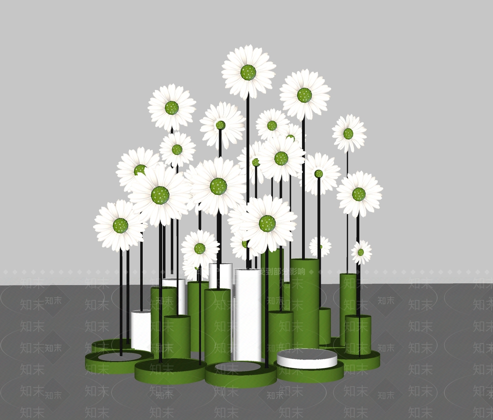 花草SU模型下载【ID:1190824586】
