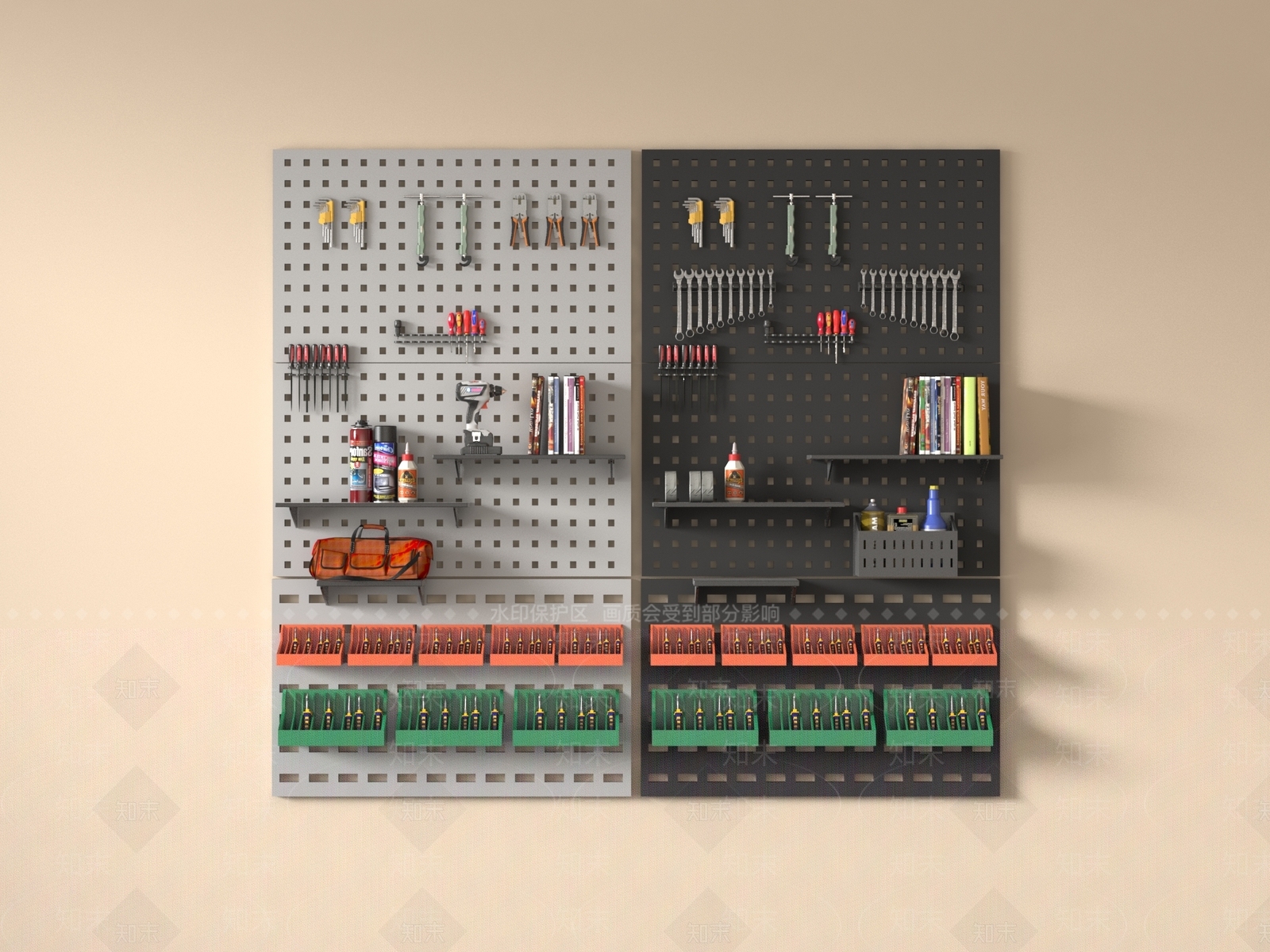 工具SU模型下载【ID:1190829683】