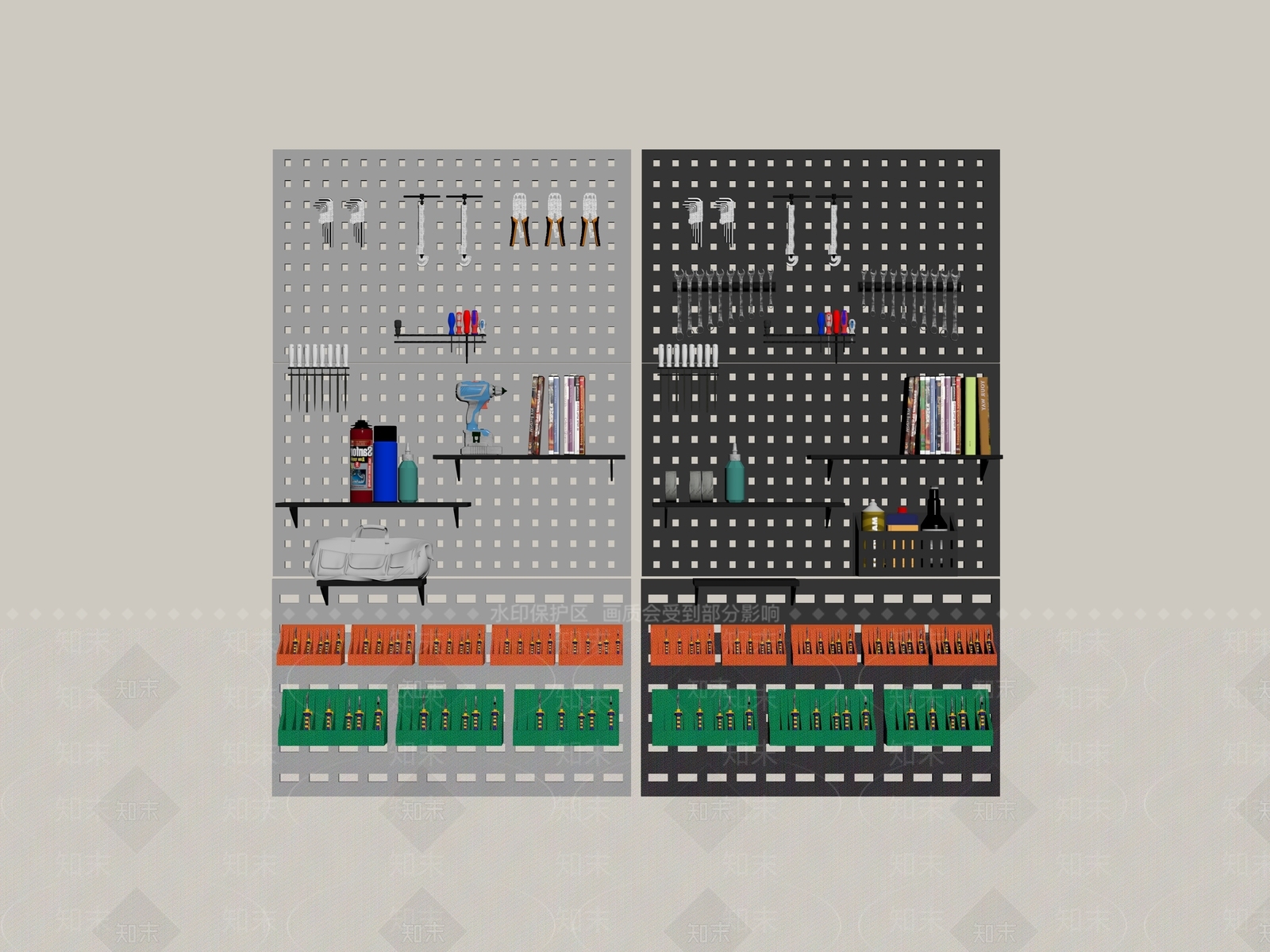 工具SU模型下载【ID:1190829683】
