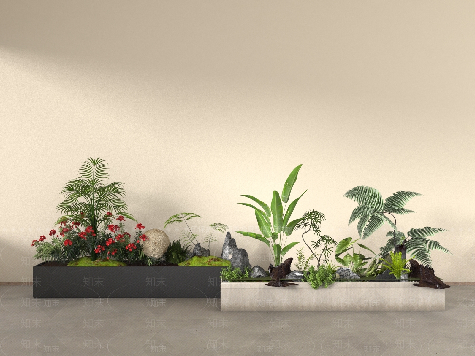 花草SU模型下载【ID:1190829742】