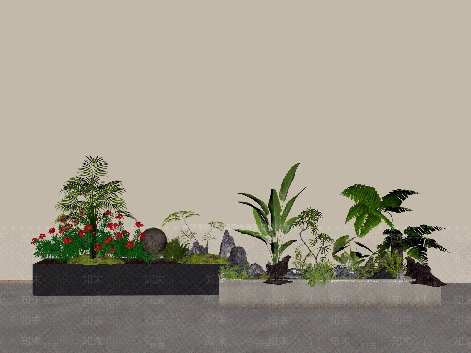 花草SU模型下载【ID:1190829742】