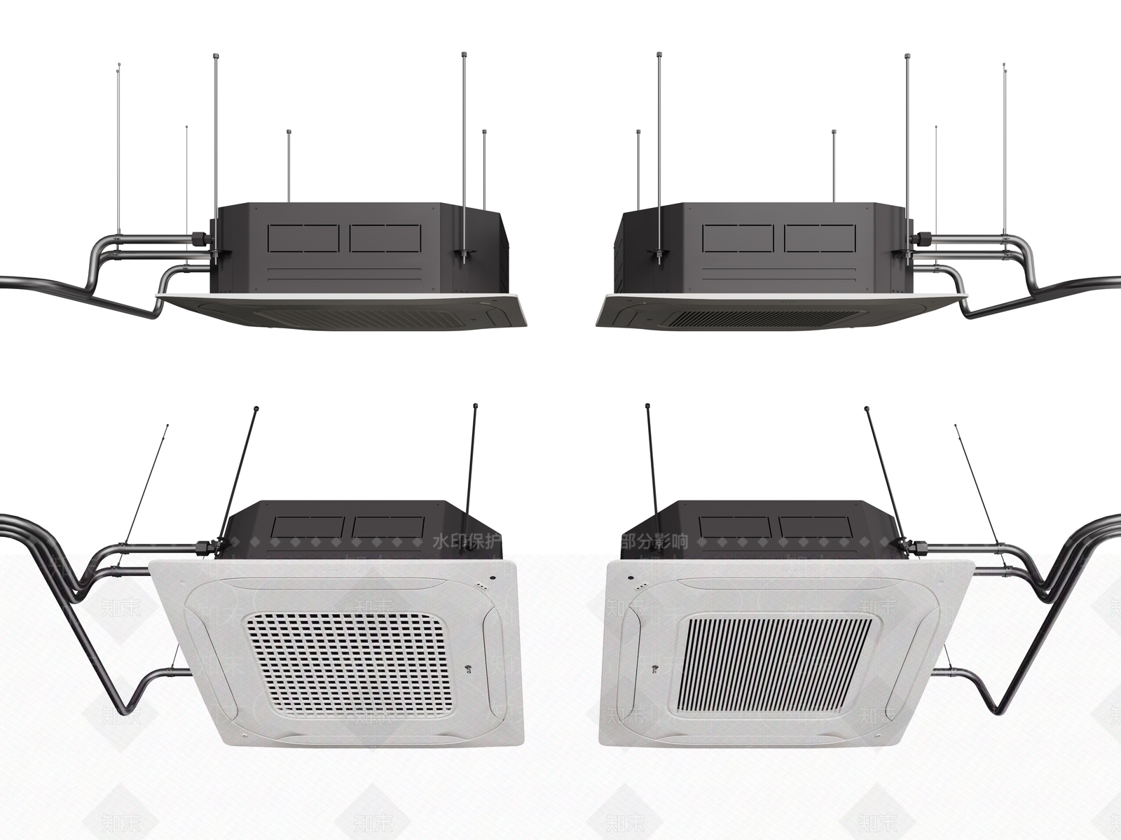 空调3D模型下载【ID:1190838910】