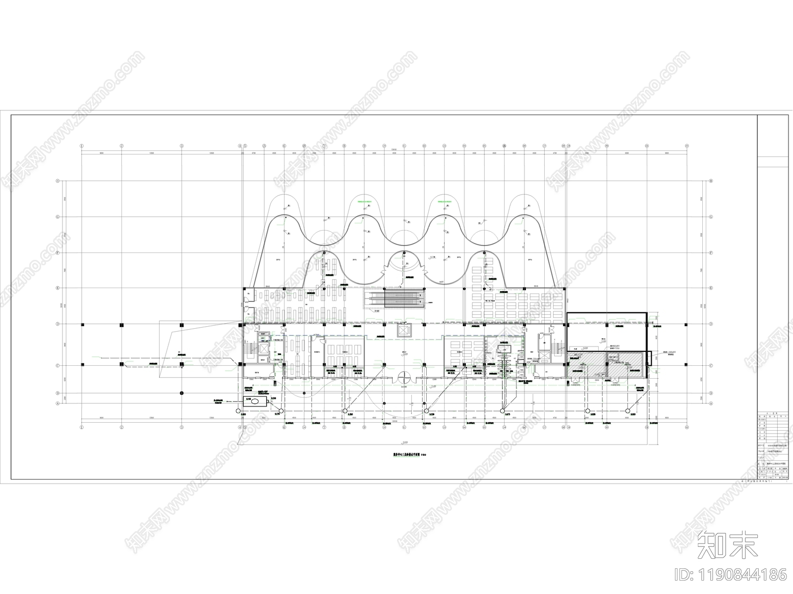 现代其他工装空间施工图下载【ID:1190844186】