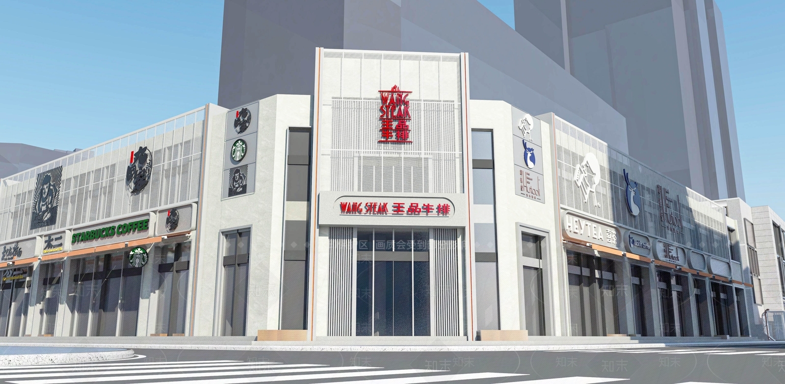 现代工业其他商业建筑SU模型下载【ID:1190845646】
