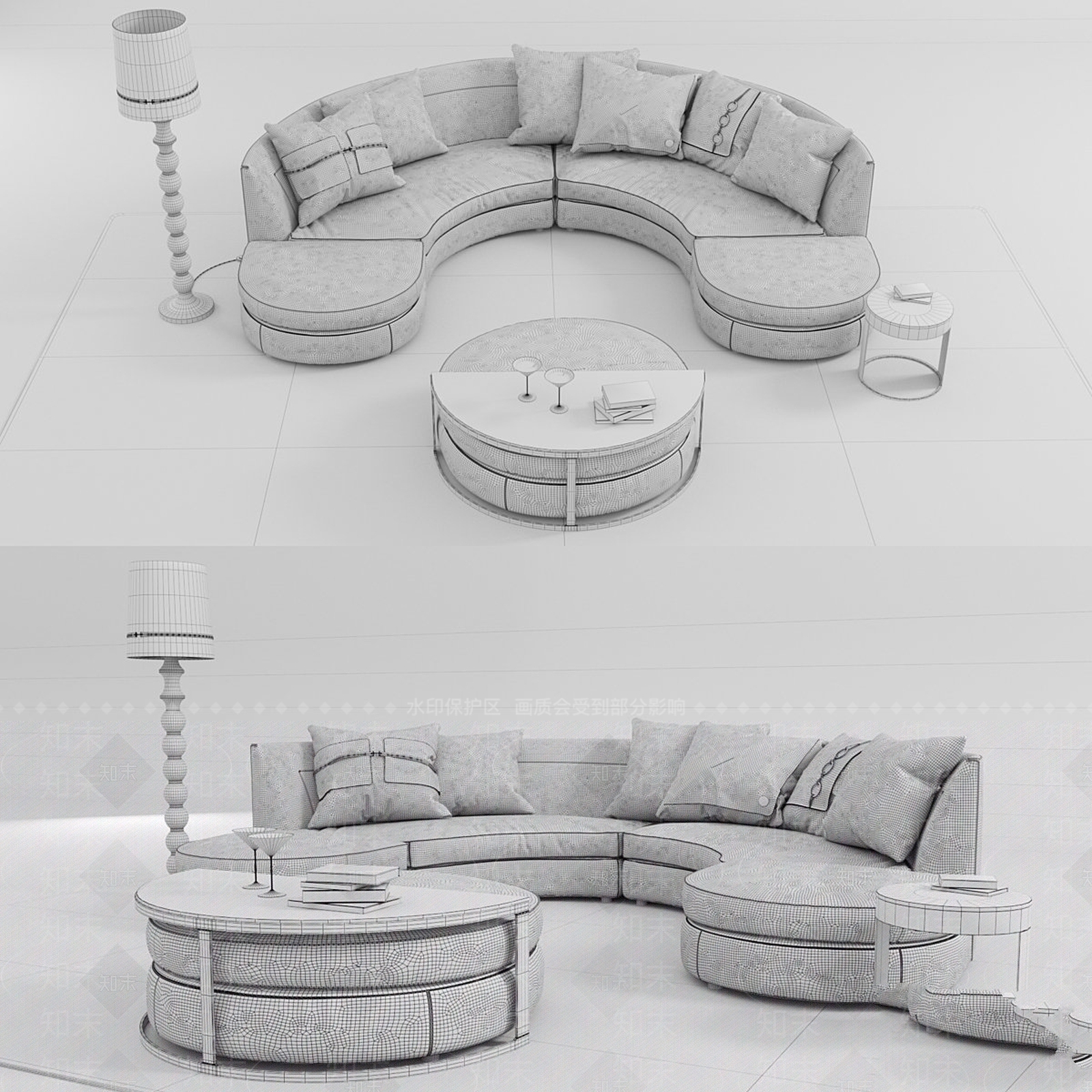 其他沙发3D模型下载【ID:1190854313】