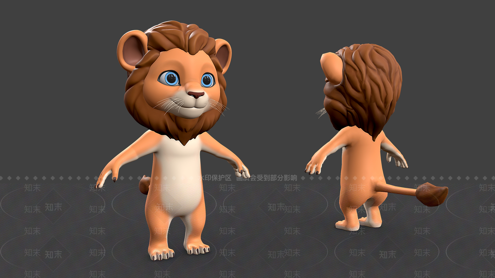 其他动物3D模型下载【ID:1190854664】