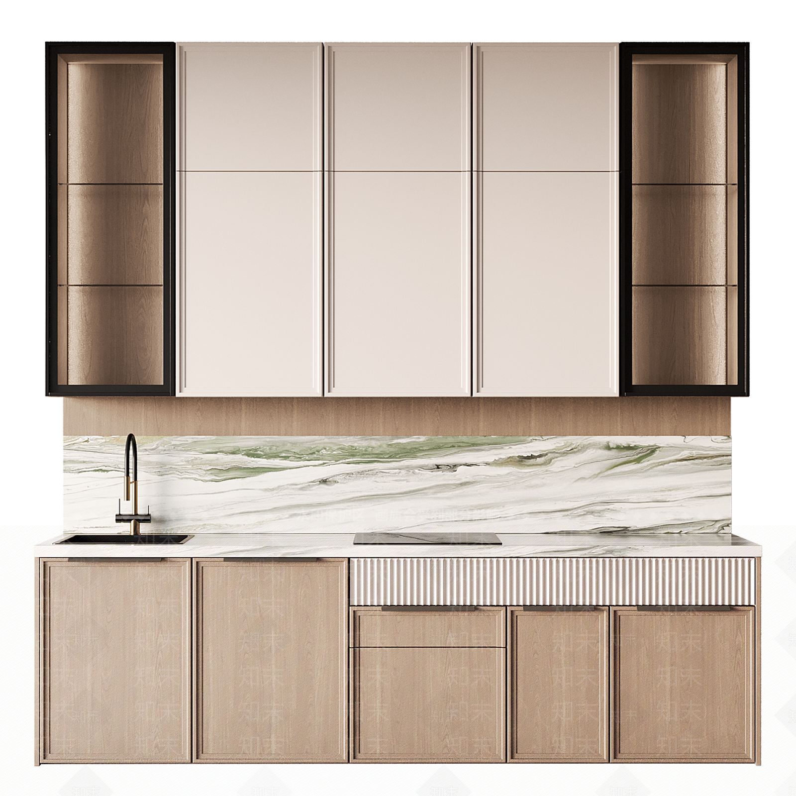 橱柜3D模型下载【ID:1190858248】