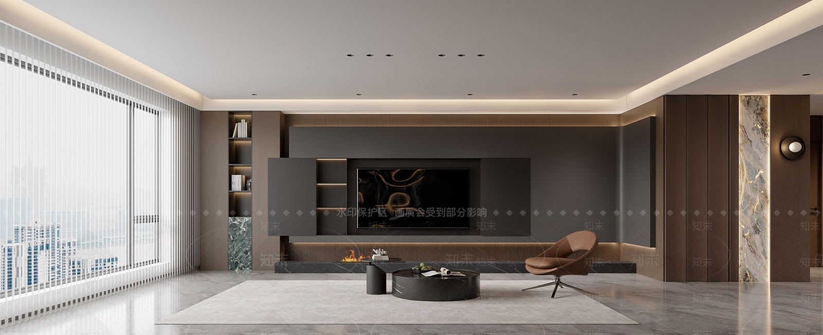 现代民宿客房3D模型下载【ID:1215092761】