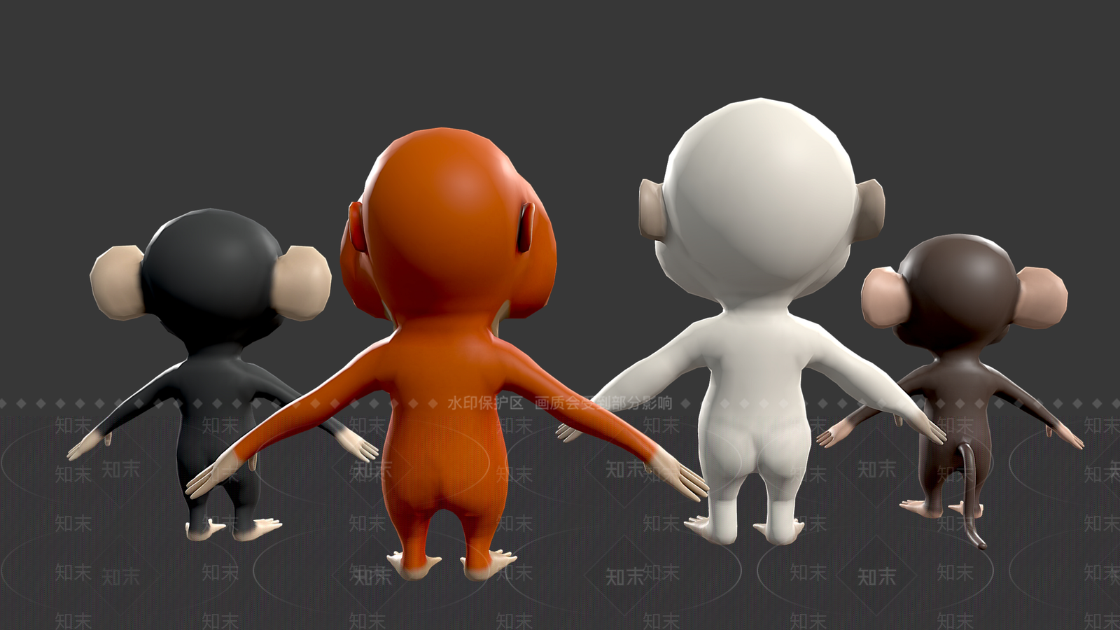 其他动物3D模型下载【ID:1190861529】