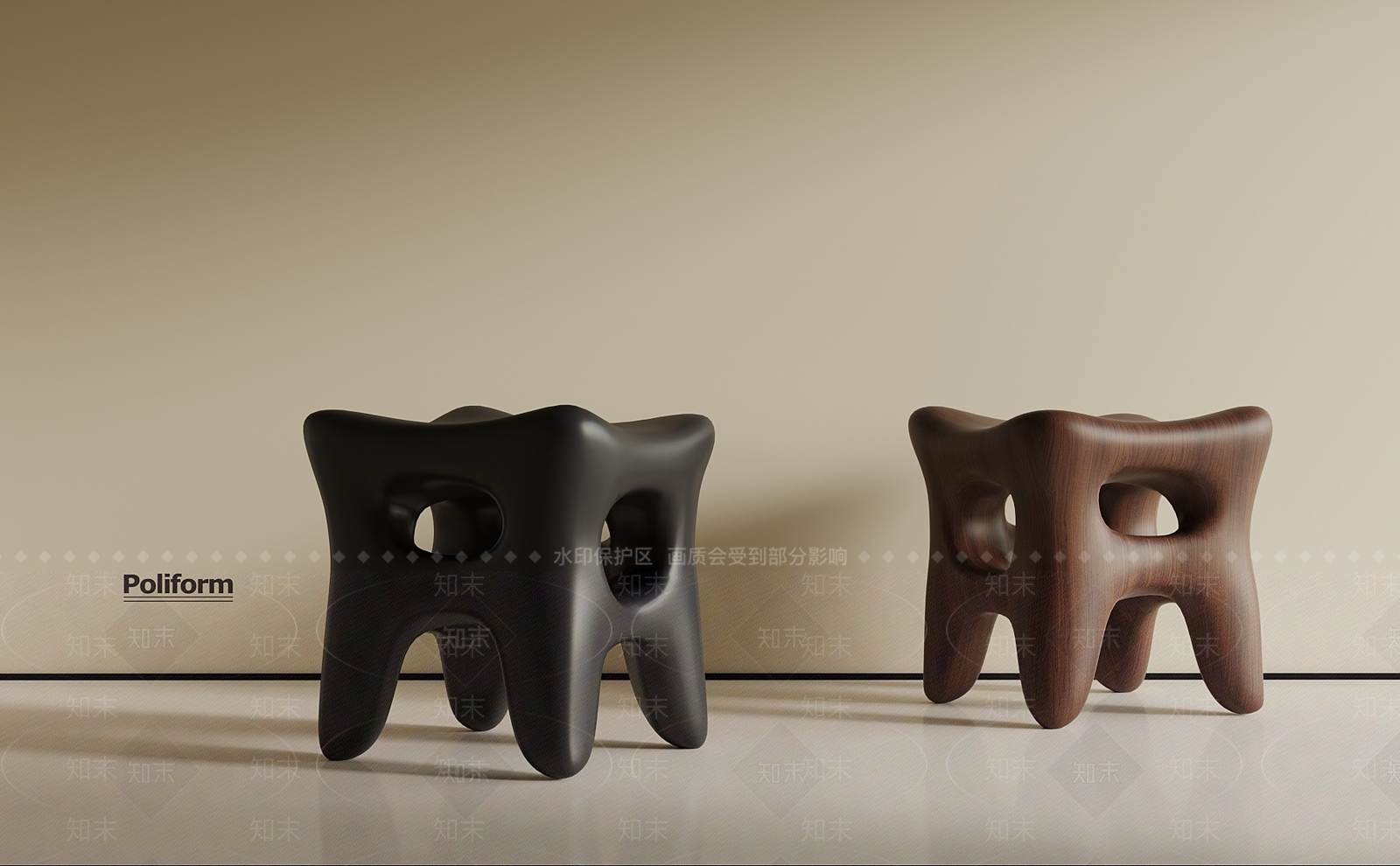 中古其他凳子3D模型下载【ID:1190867890】