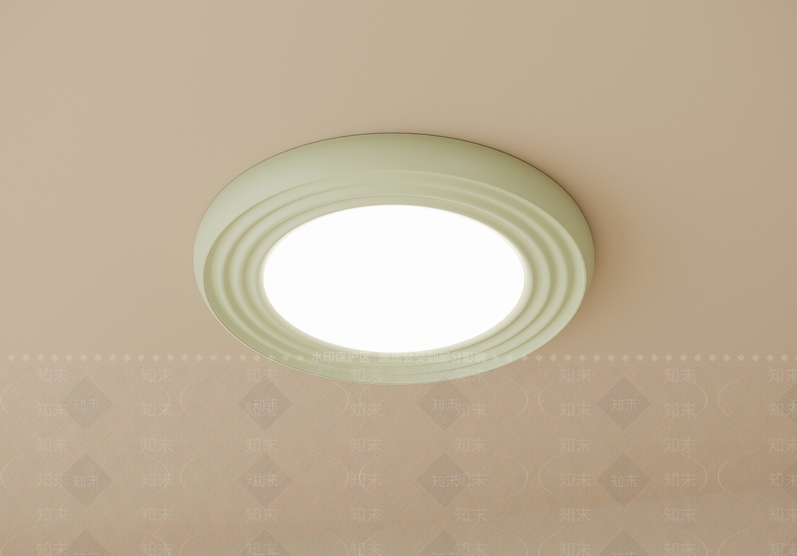 现代儿童房吸顶灯3D模型下载【ID:1190875108】