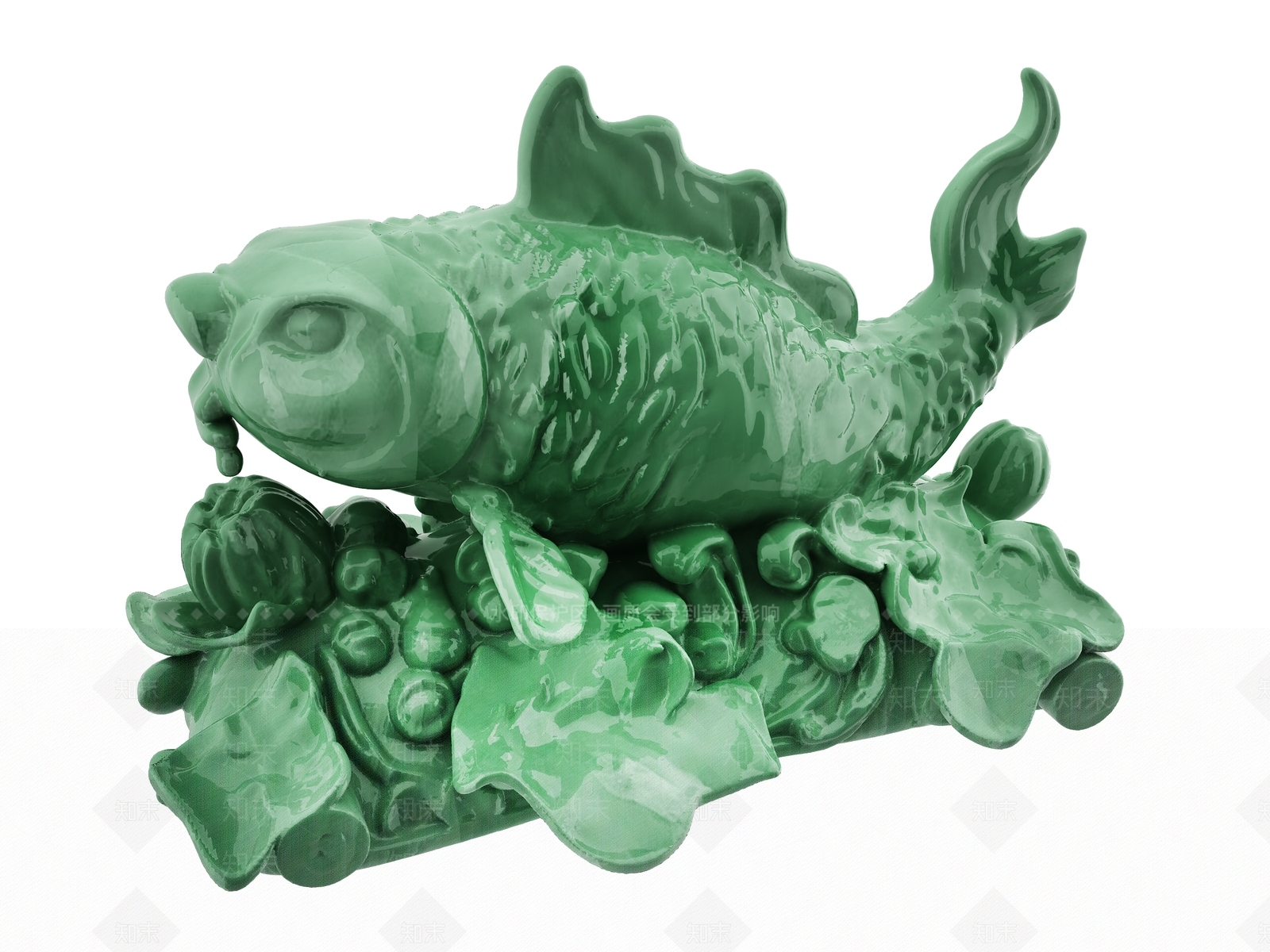 水生类动物3D模型下载【ID:1190882487】