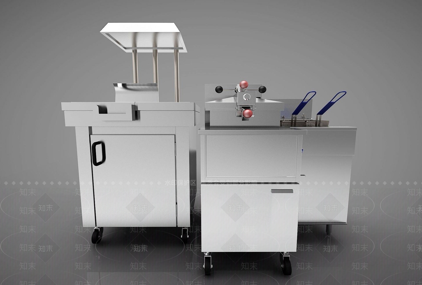 现代厨具3D模型下载【ID:1190893422】