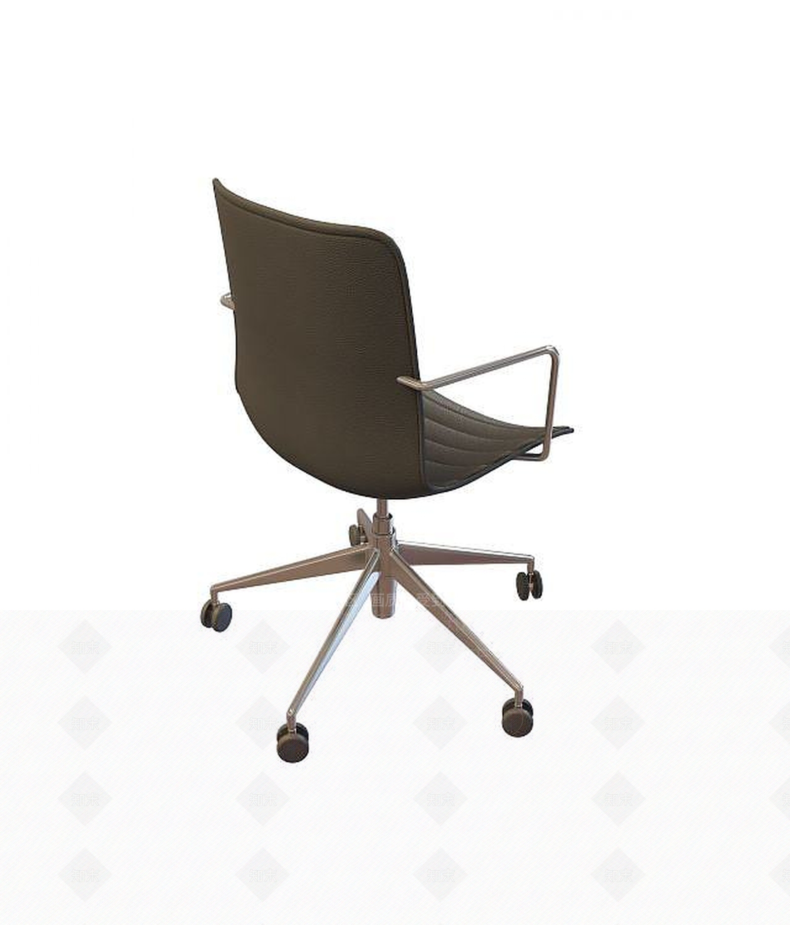 现代移动办公椅3D模型下载【ID:1190896485】