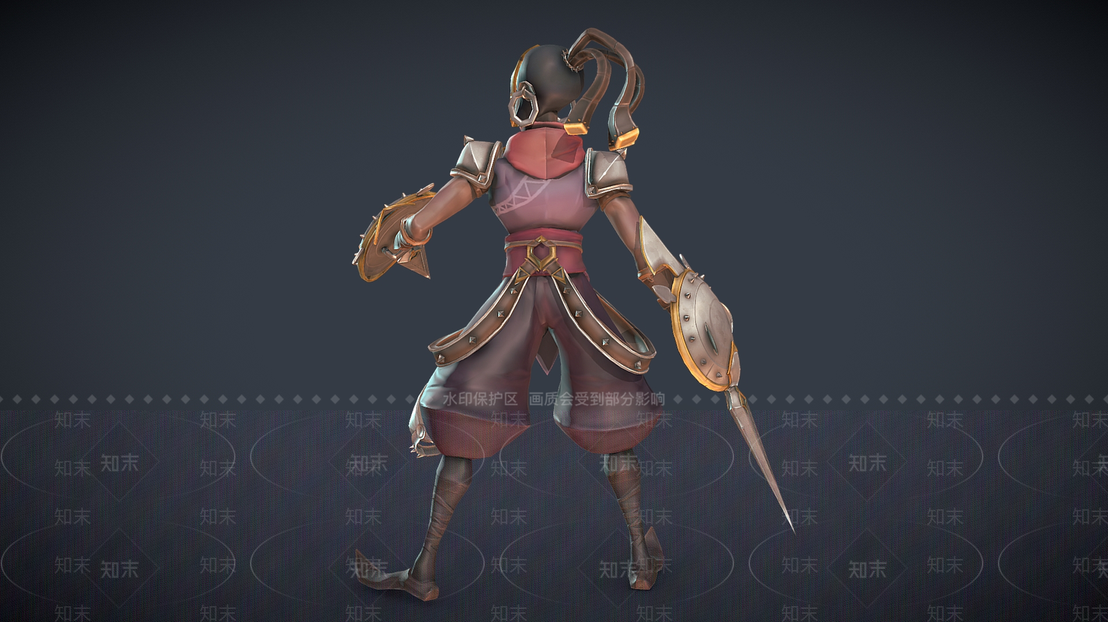 虚拟人物3D模型下载【ID:1190896774】