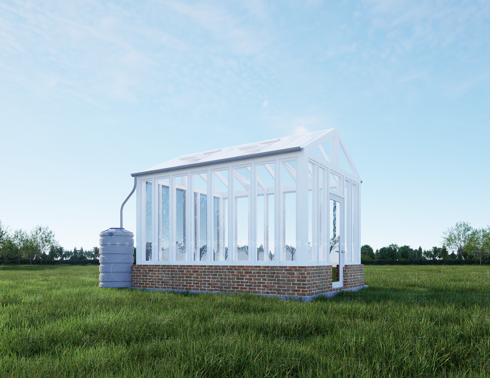 现代简约其他景观小建筑SU模型下载【ID:1190897707】