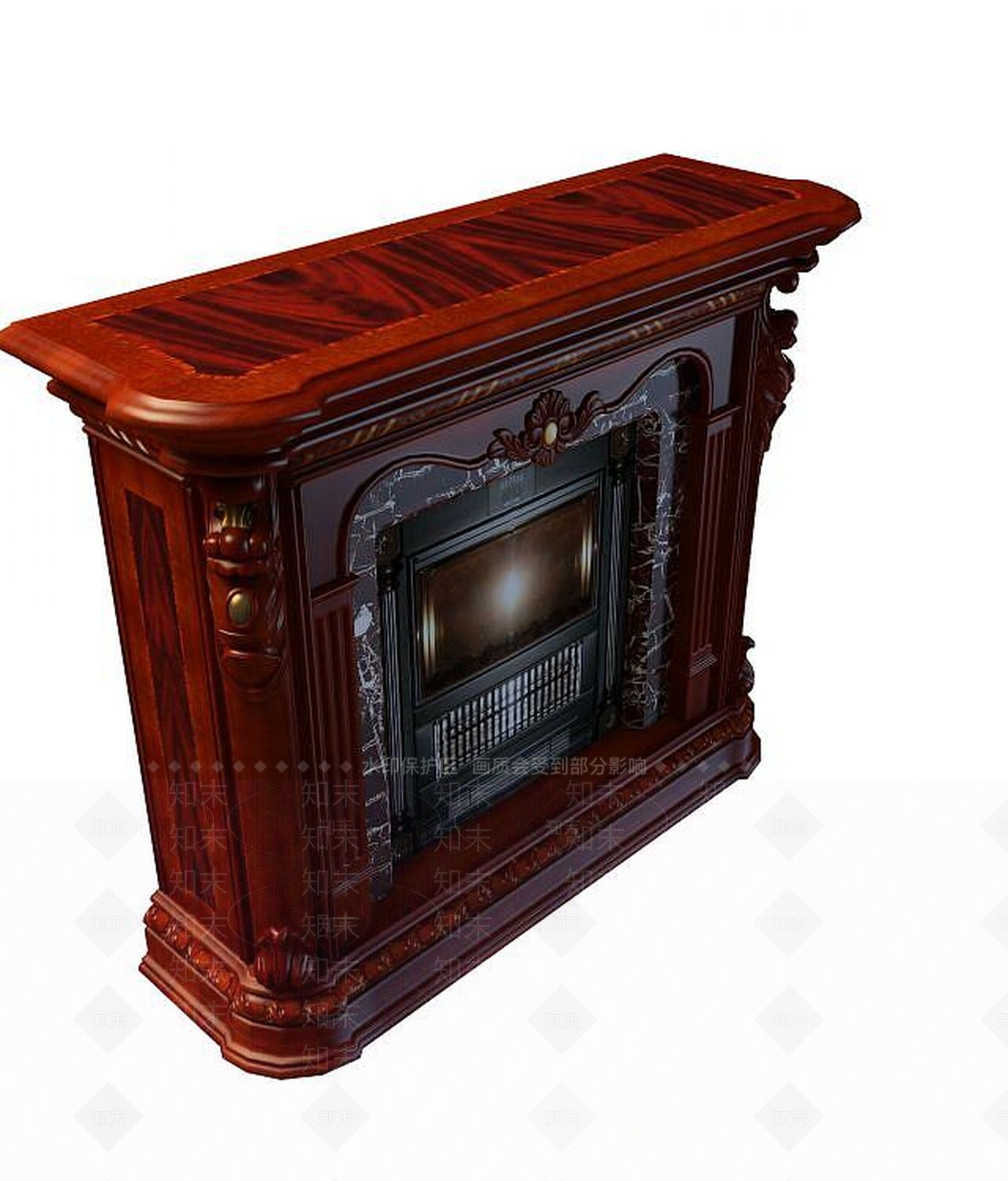 现代壁炉3D模型下载【ID:1190897688】