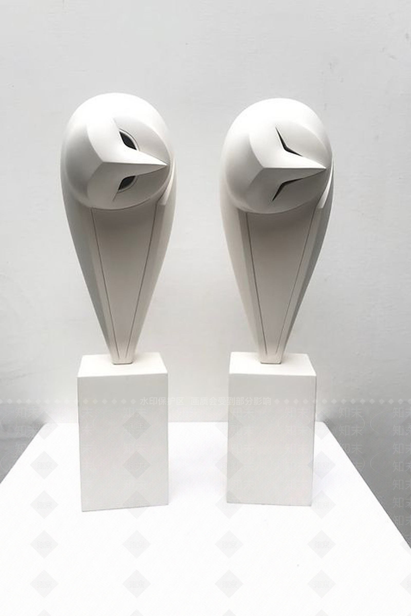 现代艺术装置3D模型下载【ID:1190897977】