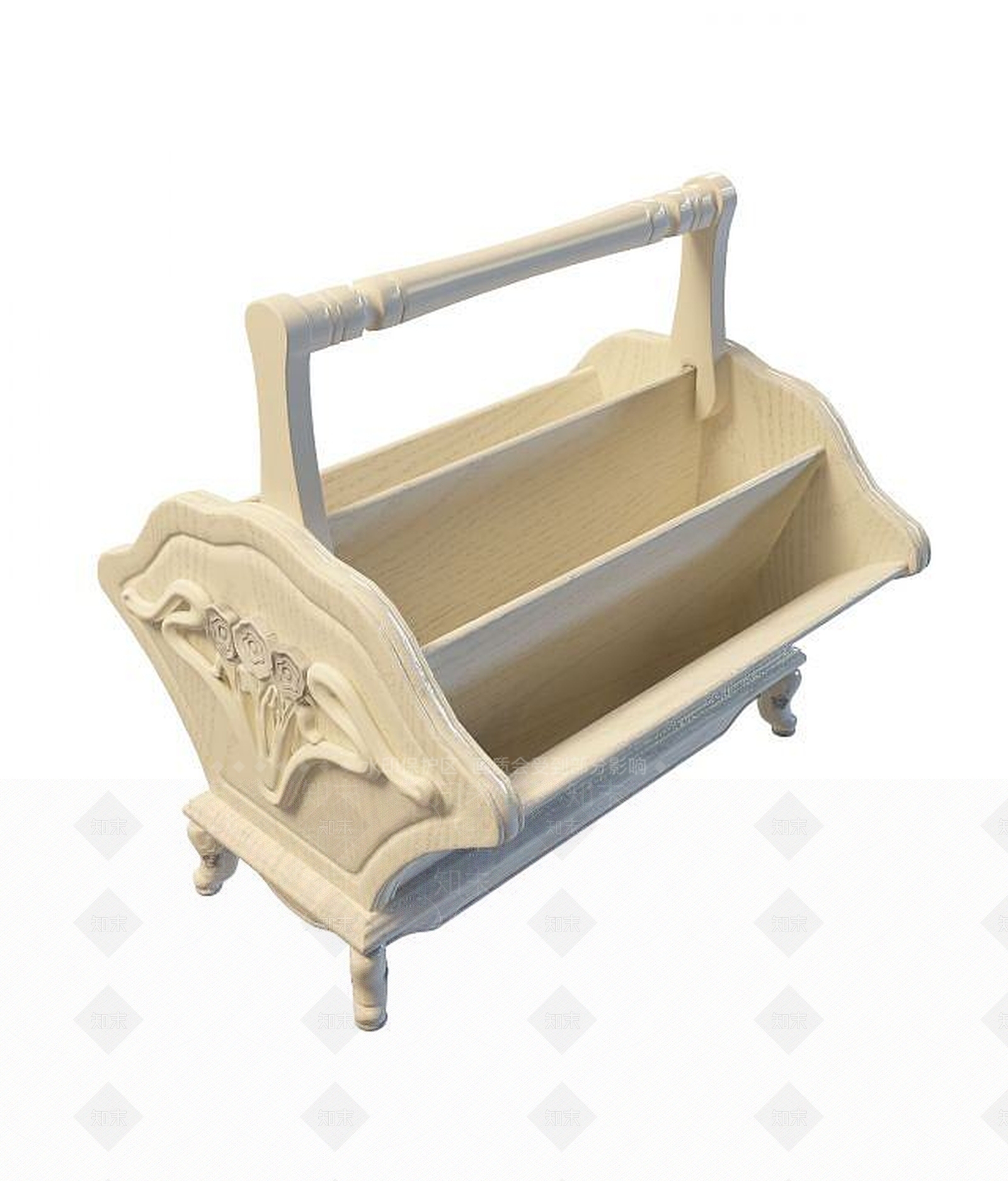 现代便签盒3D模型下载【ID:1190898385】