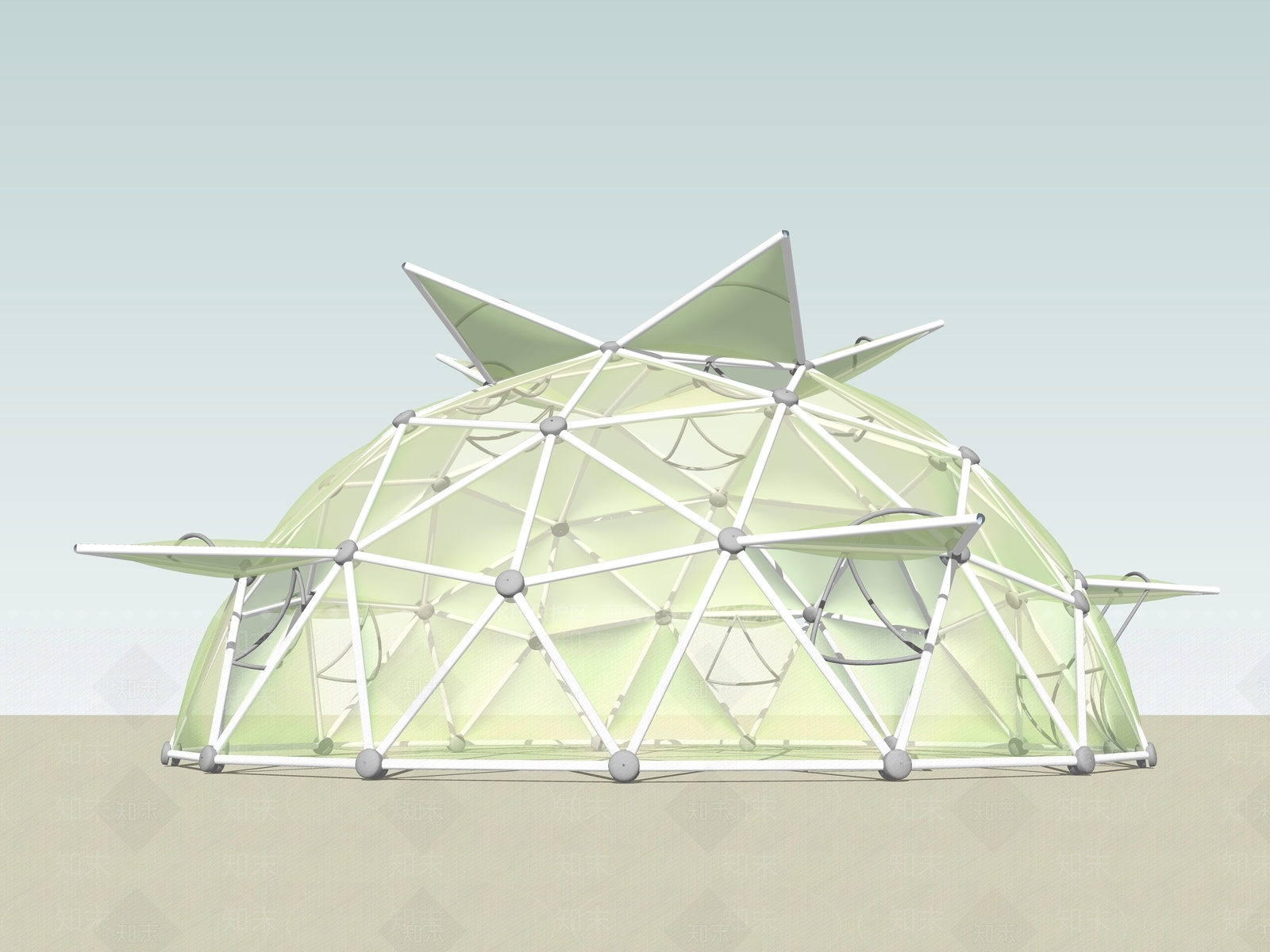 现代简约其他景观小建筑SU模型下载【ID:1190898757】