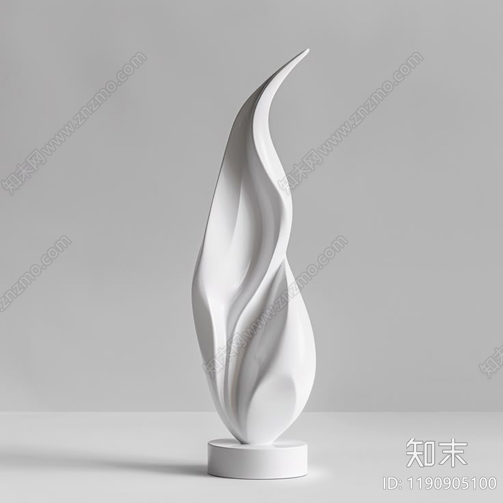 现代艺术装置3D模型下载【ID:1190905100】