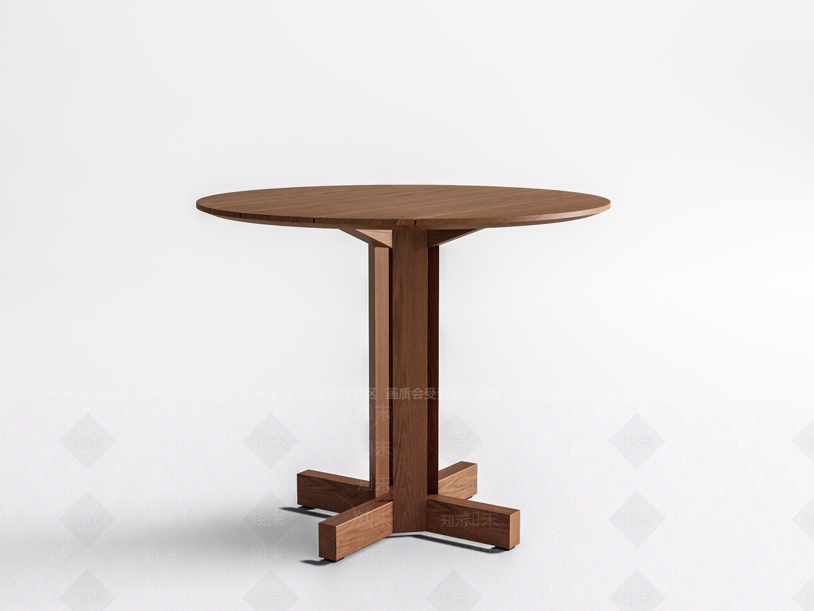 现代中古餐桌SU模型下载【ID:1190918326】