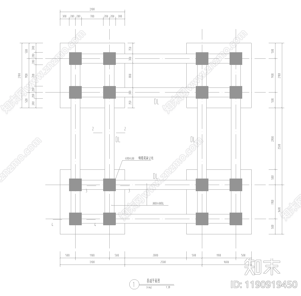 中式亭子图库cad施工图下载【ID:1190919450】