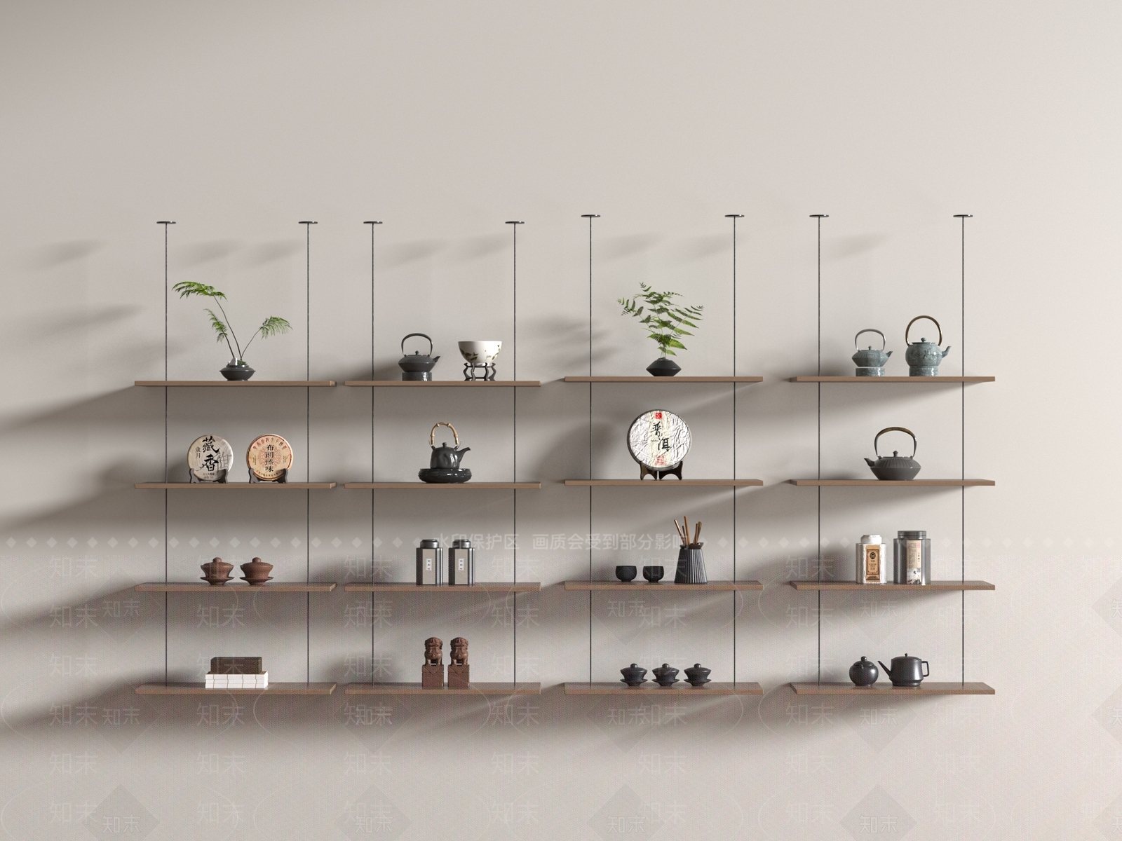 茶具SU模型下载【ID:1190920522】