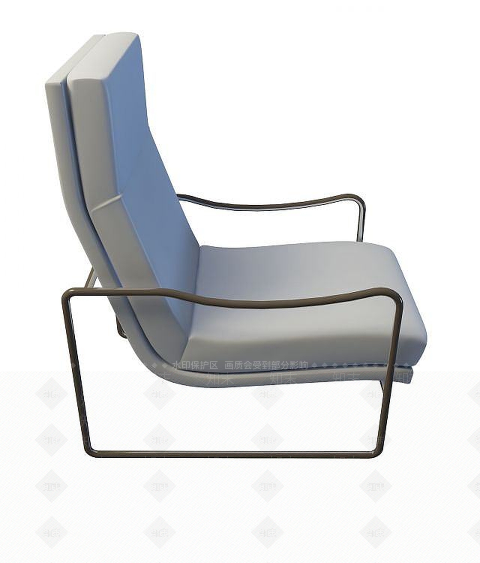 现代休闲椅3D模型下载【ID:1199580364】