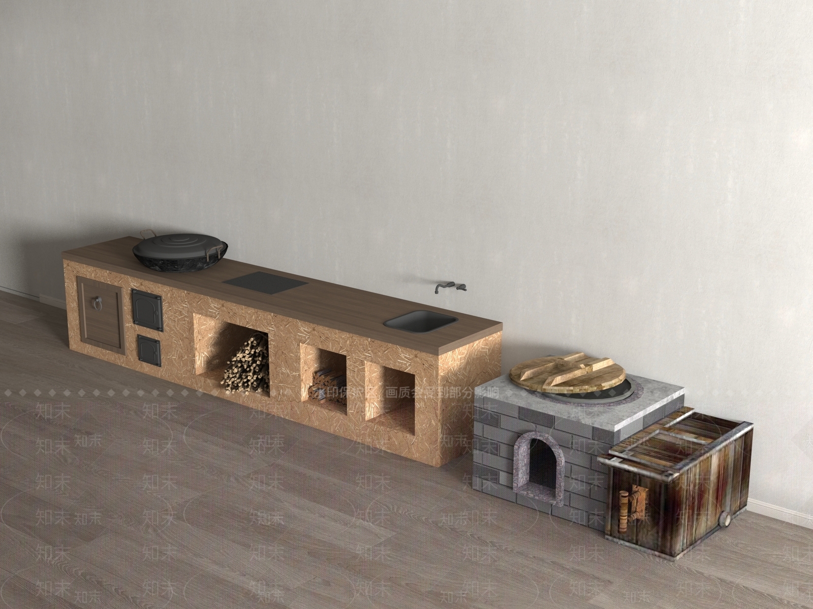 厨具3D模型下载【ID:1190928943】