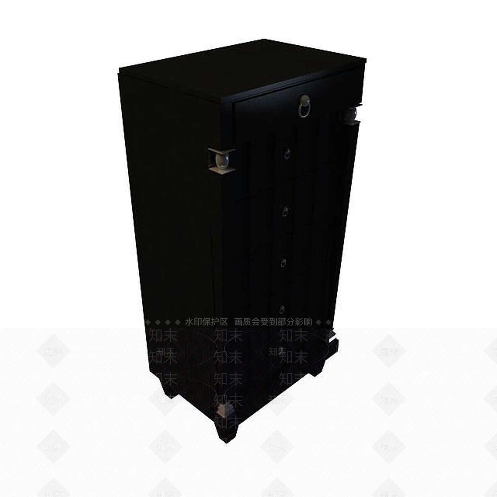 现代衣柜3D模型下载【ID:1199576197】