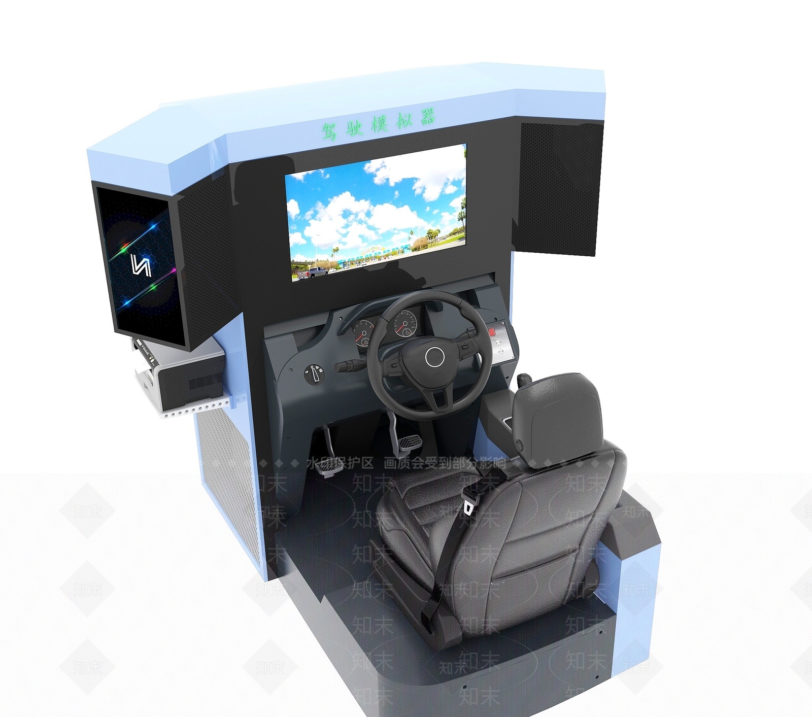 现代娱乐器材3D模型下载【ID:1190932436】