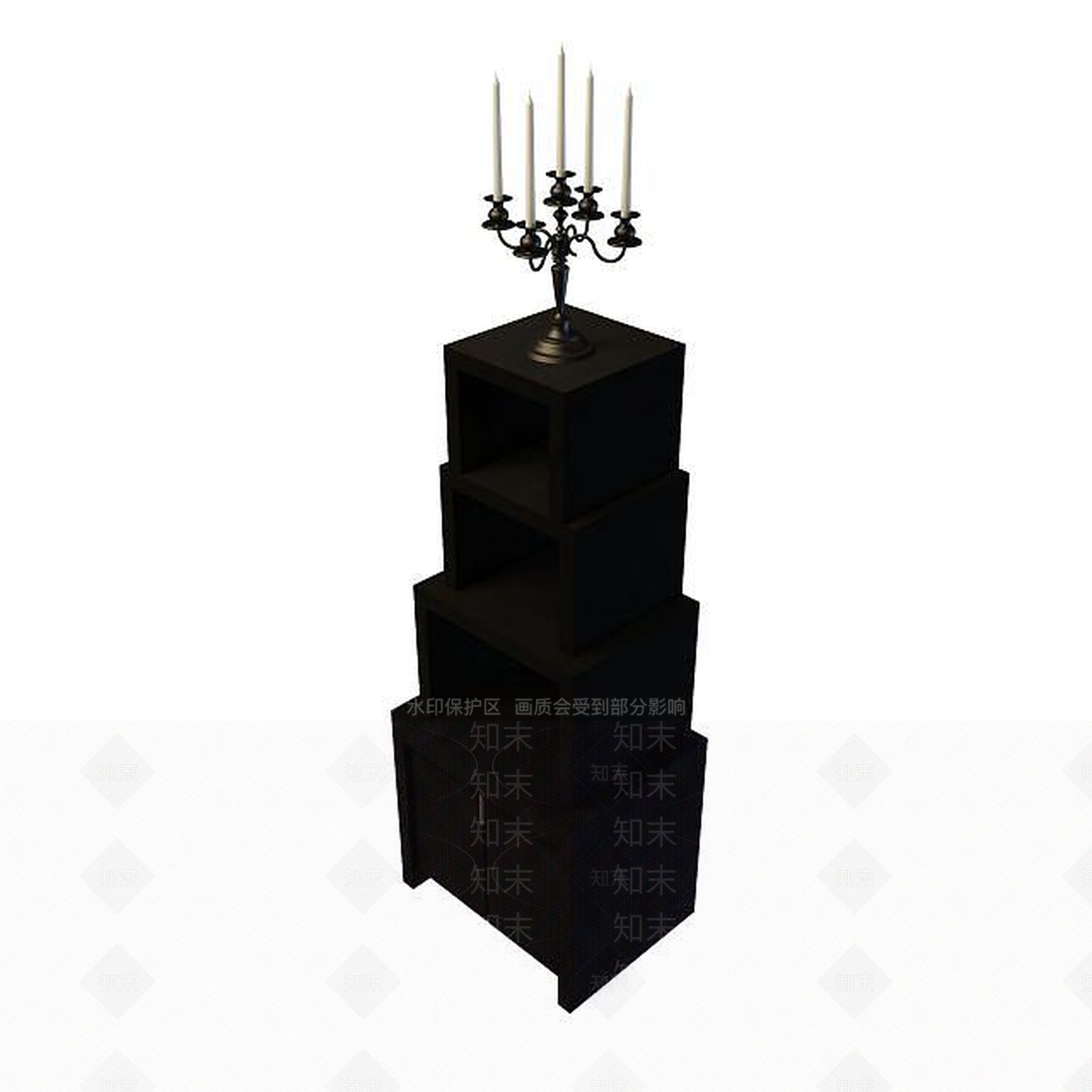 现代衣柜3D模型下载【ID:1199579792】