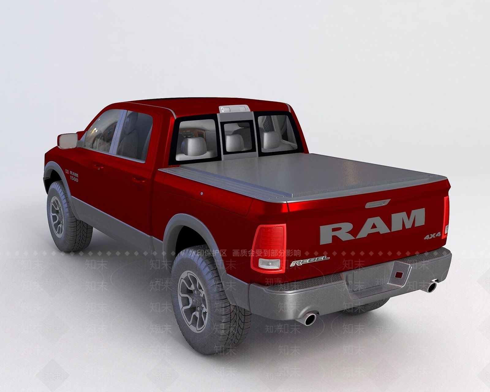 现代﻿道奇RAM3D模型下载【ID:1190934837】