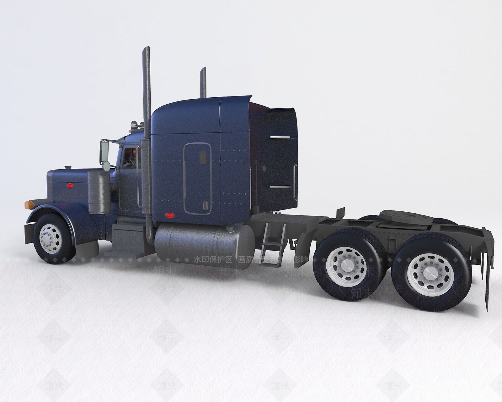 现代﻿彼得比尔特卡车3D模型下载【ID:1190935273】
