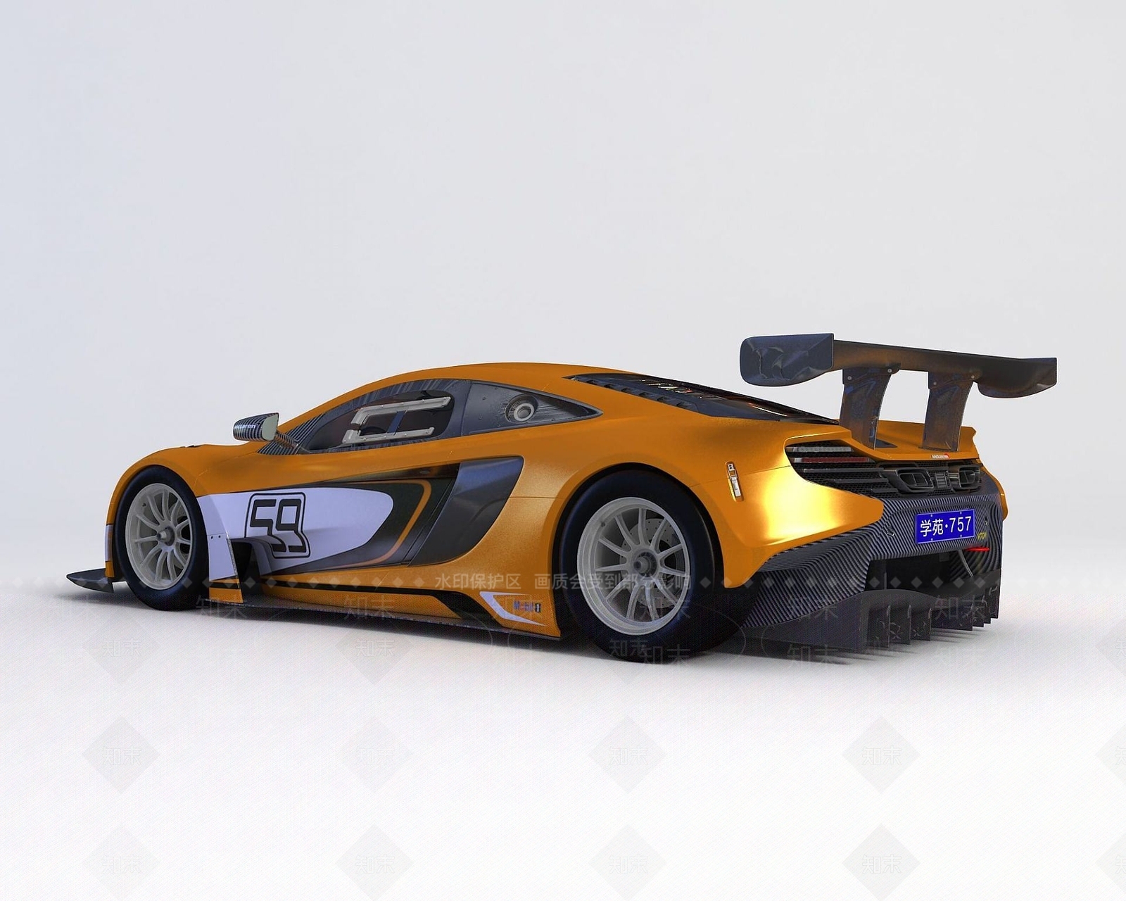 现代迈凯伦650S3D模型下载【ID:1190935825】
