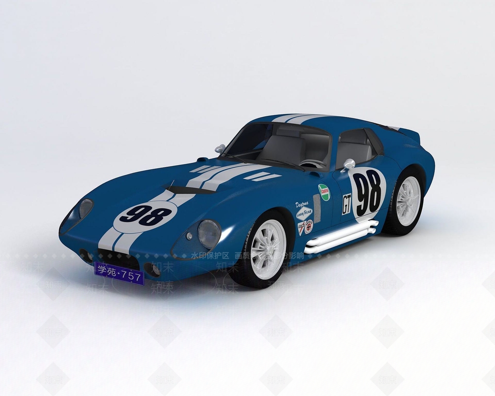 现代﻿超跑Shelby3D模型下载【ID:1190935935】