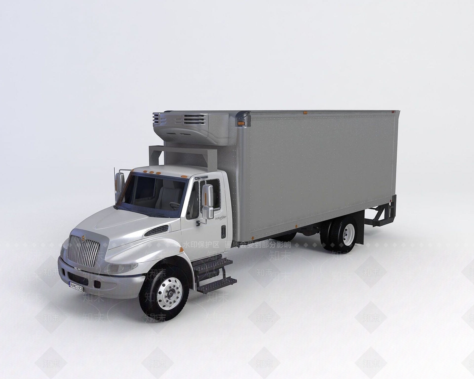 现代卡车3D模型下载【ID:1190936237】